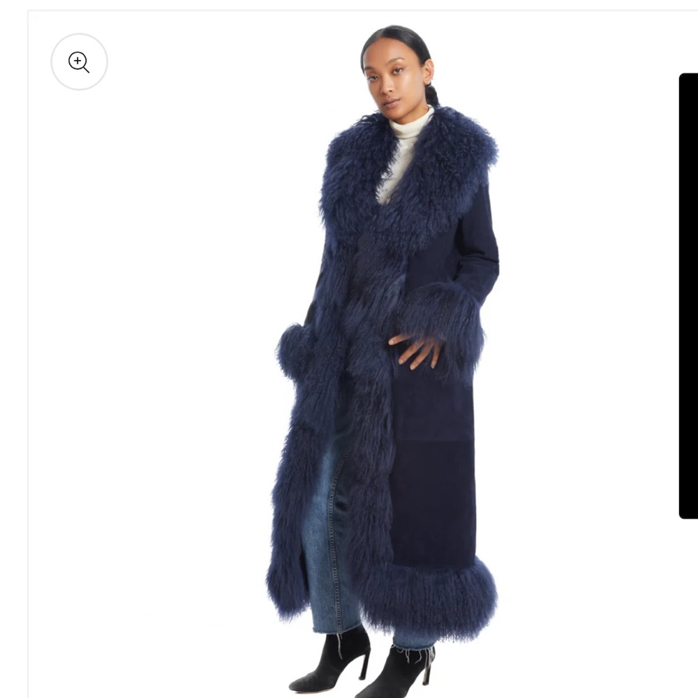 Susana Chow Dorthy Suede Maxi Coat